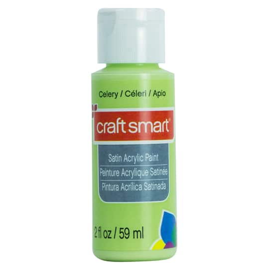 Michaels, 2oz. Satin Acrylic Paint by Craft Smart® – Category: Acrylic Craft Paint